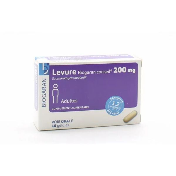 Levure Bgr 200Mg Gelul 10