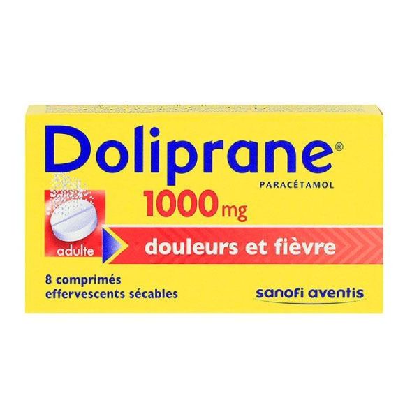 Doliprane 1000Mg8Cp Eff
