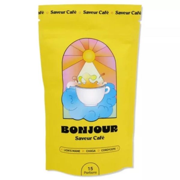 bonjour - saveur café - sachet 15 portions 90gr