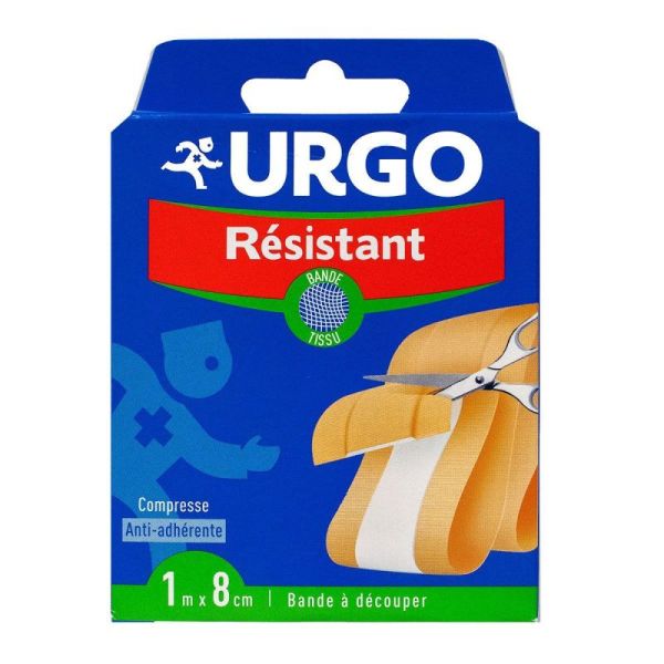 Urgo - Pansement Bande Resistant 8Cmx1M