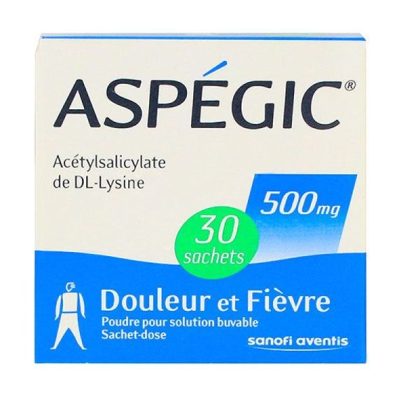 Aspegic 500Mg Pdr Sol Buv B/30Sach