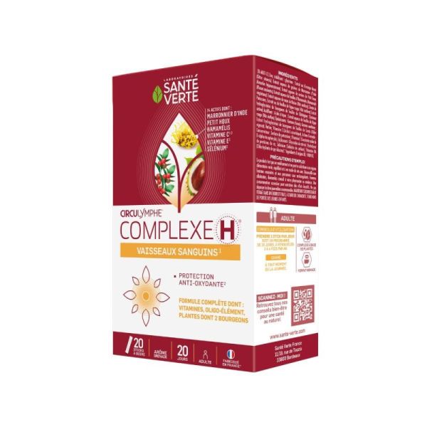 Sante Verte - Circulymphe Hemorroide 20St
