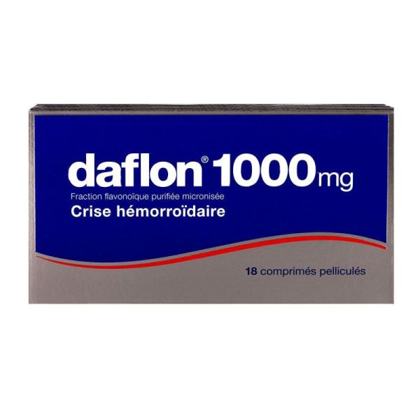 Daflon - 1000Mg Cpr Pell Plq/18