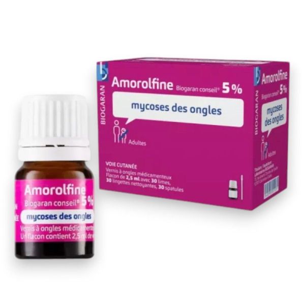 Amorolfine Conseil Biog 5 Vernis 2Ml5