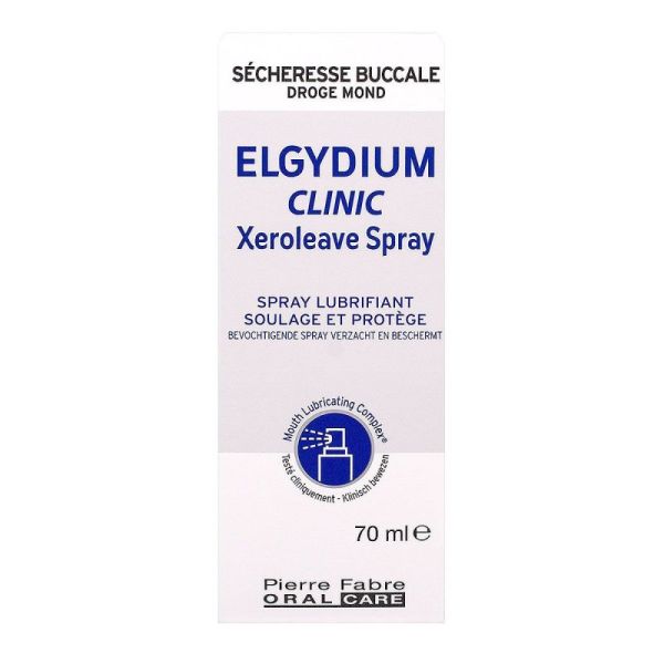 Elgydium Clinic Xeroleave Spray Bucc Fl/7