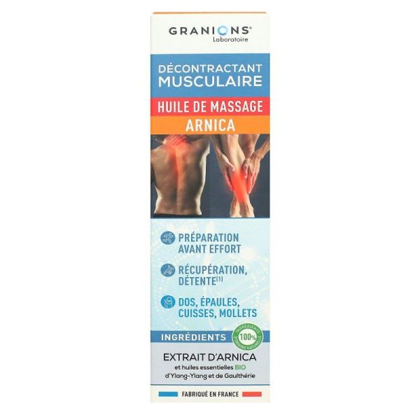 Granions - Decont Muscu Hle Mass Arn100Ml
