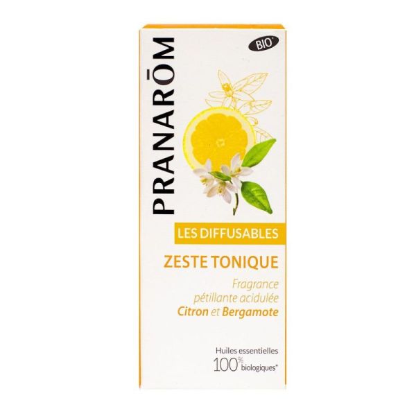 Pranarom - Diffusion Zeste Tonique Bio -