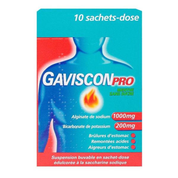 Gavisconpro Susp Buv Sach-Dos Ment B/10