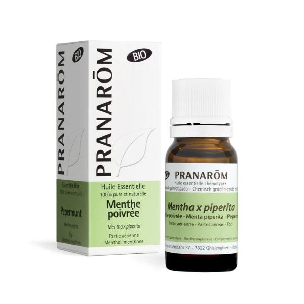 Pranarom - Huile Ess Menthe Poivree Bio - 10 ml