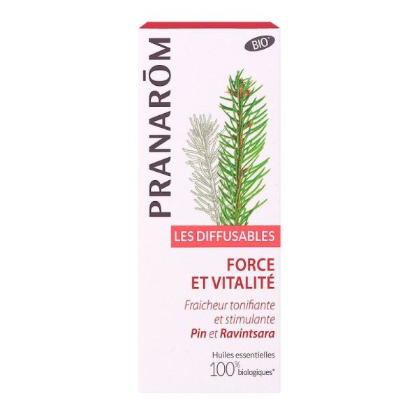 Pranarom - Les Diffusables - Force et Vitalité - fl 30ml