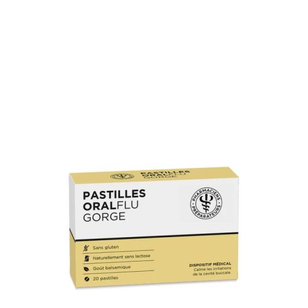 Unifarco - Oralflu Gorge 20 Pastilles