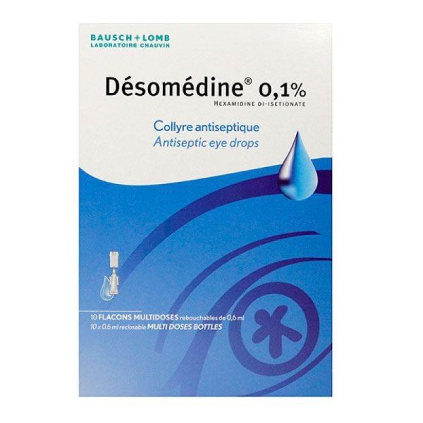 Desomedine - 0,1 Collyre B/10Fl/0,6Ml