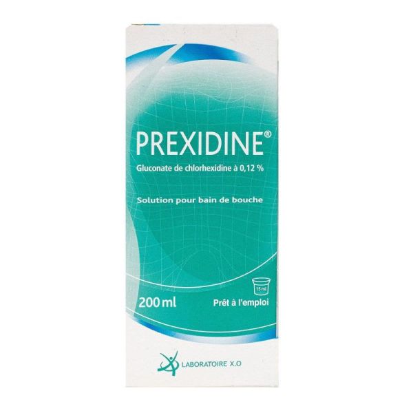 Prexidine 0,12 Sol B Bouche Fl/200Ml
