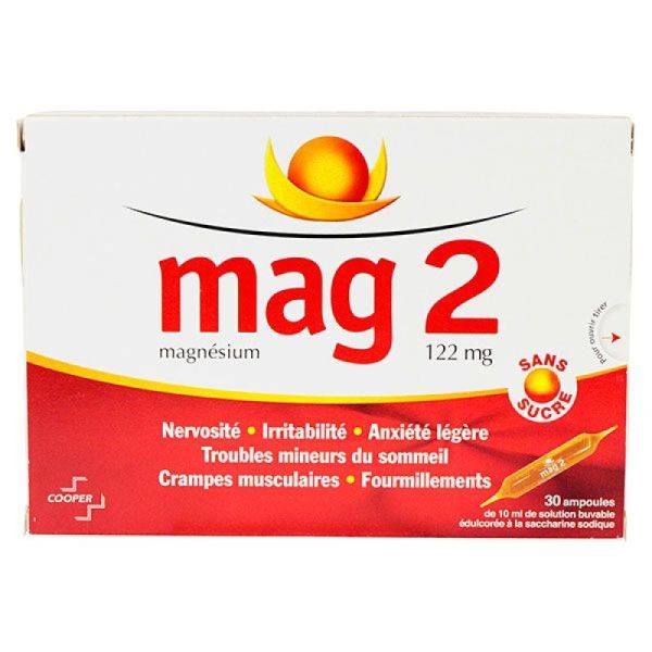 Mag 2 122Mg Ss Amp Buv - B/30Amp 10Ml