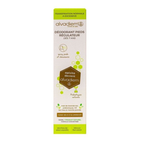 Alvadiem - Deo Spray Pied Regulateur Spr/