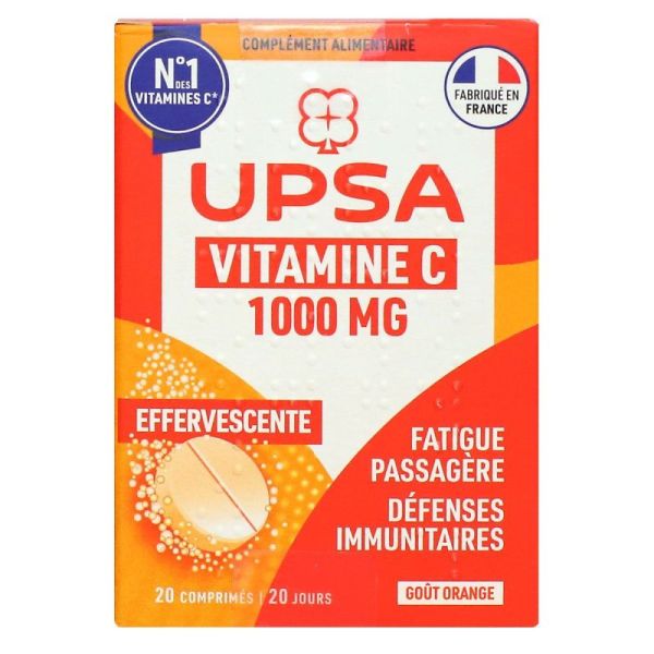 Upsa Vitamine C 1000Mg cp Eff 2X10