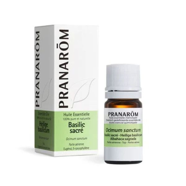 Pranarom - Huile Ess Basilic Sacré - 5 Ml