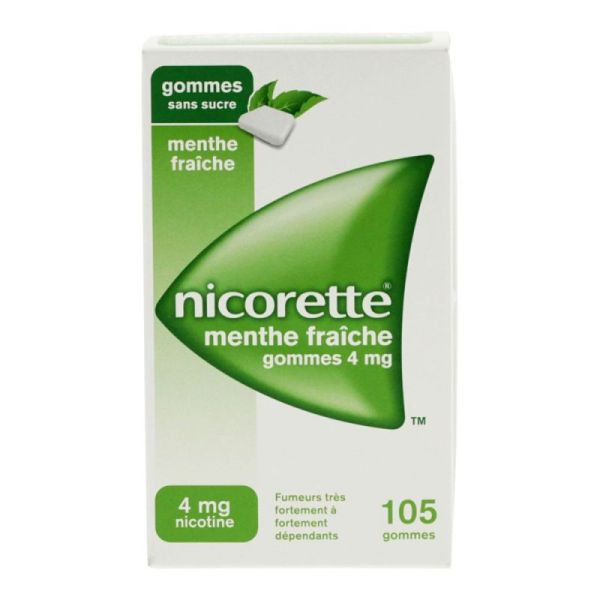Nicorette - 4Mg Gomme Menthe Fraiche - Bo