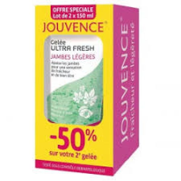 Jouvence - Gelée ultra fresh - Lot 2*150ml (-50%sur le second)