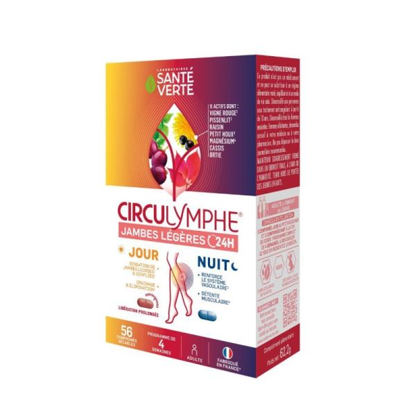 Sante Verte - Circulymphe Jour Nuit Cpr56