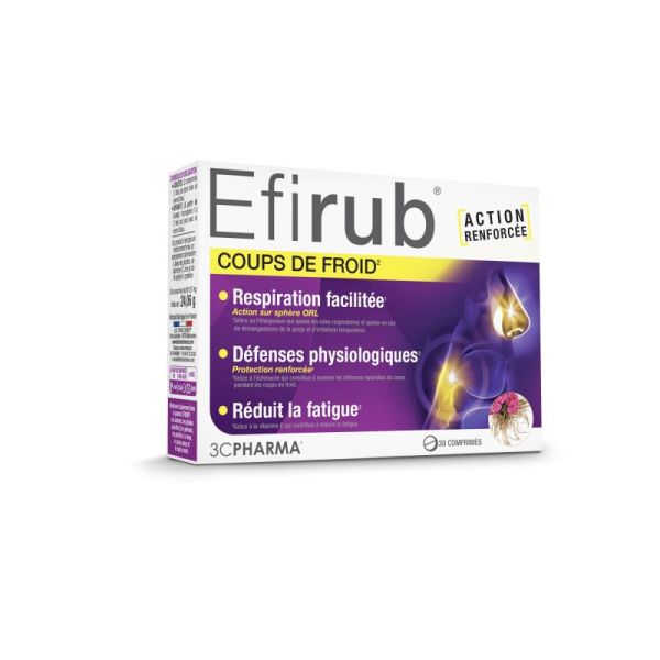 3C Pharma Efirub Comprimes Bt 30 Cpr