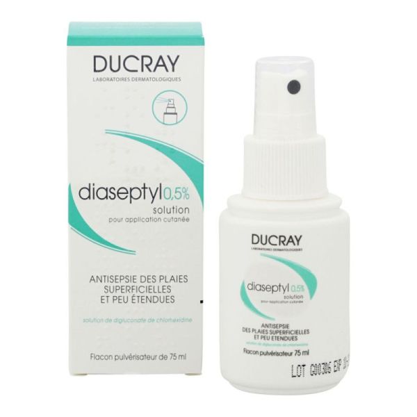 Ducray - Diaseptyl 0,5 Sol Spray - 75Ml