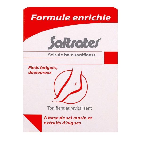 Saltrates Sels Bain Tonif Pieds Fatig 10S