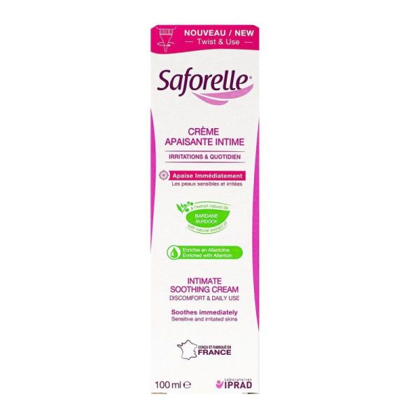Saforelle Creme Apaisante Tb100Ml