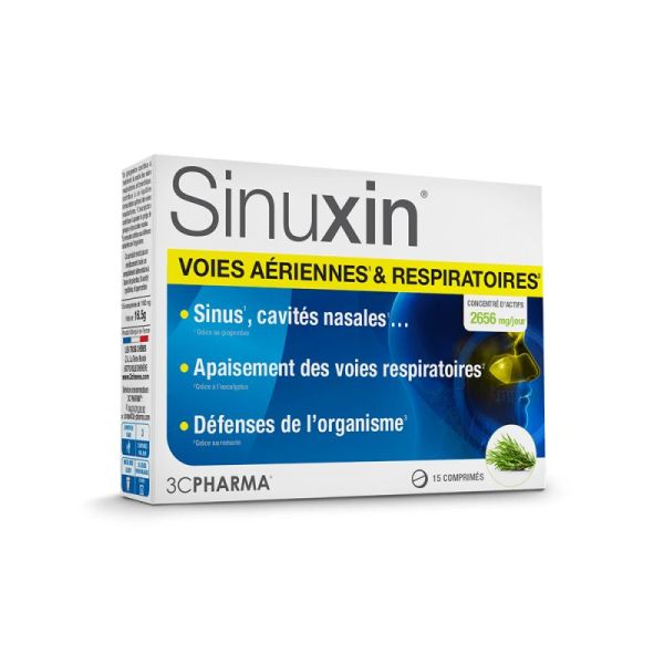 3C Pharma Sinuxin Cpr 15