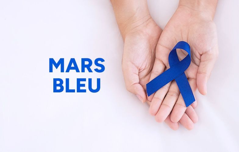 Mars bleu : ensemble pour le dépistage du cancer colorectal